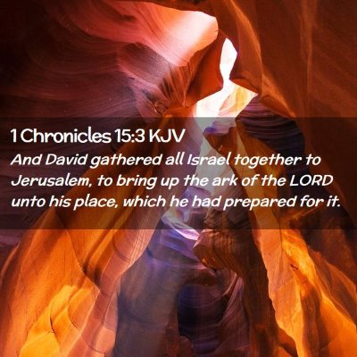 1 Chronicles 15:3 KJV Free Bible Images