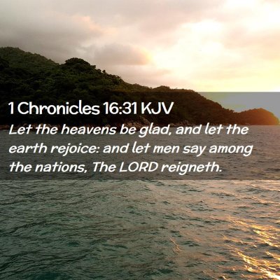 1 Chronicles 16:31 KJV Free Bible Images