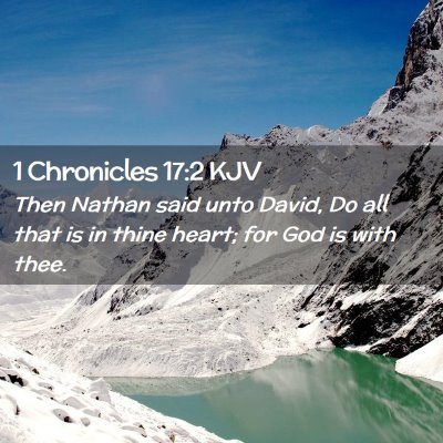 1 Chronicles 17:2 KJV Free Bible Images