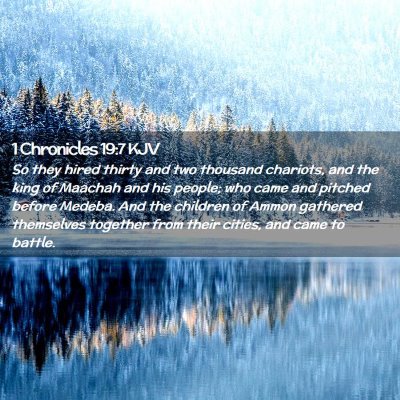 1 Chronicles 19:7 KJV Free Bible Images