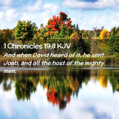 1 Chronicles 19:8 KJV Free Bible Images