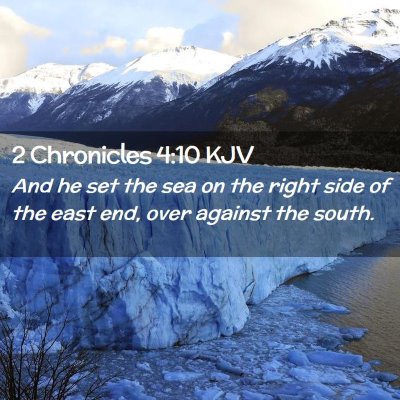 2 Chronicles 4:10 KJV Free Bible Images