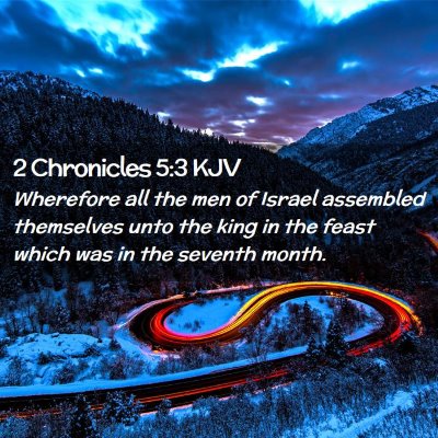 2 Chronicles 5:3 KJV Free Bible Images