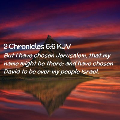 2 Chronicles 6:6 KJV Free Bible Images