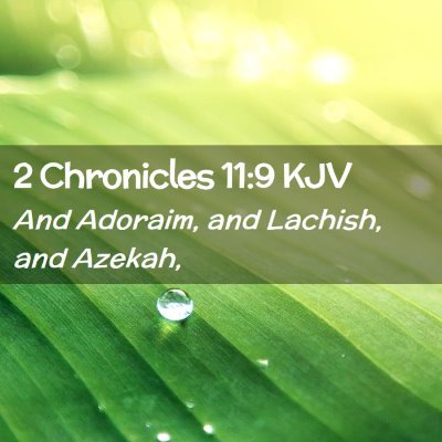 2 Chronicles 11:9 KJV Free Bible Images