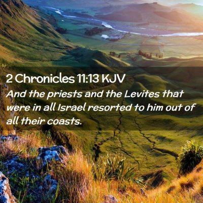 2 Chronicles 11:13 KJV Free Bible Images