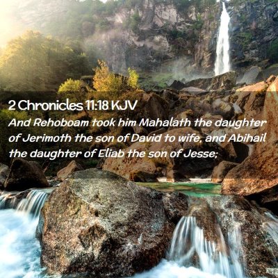 2 Chronicles 11:18 KJV Free Bible Images