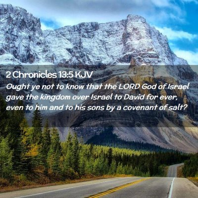 2 Chronicles 13:5 KJV Free Bible Images