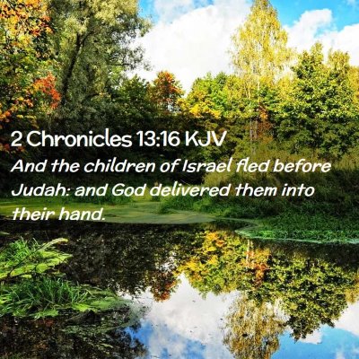 2 Chronicles 13:16 KJV Free Bible Images