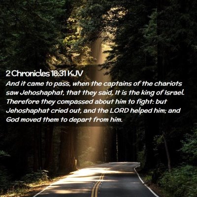 2 Chronicles 18:31 KJV Free Bible Images