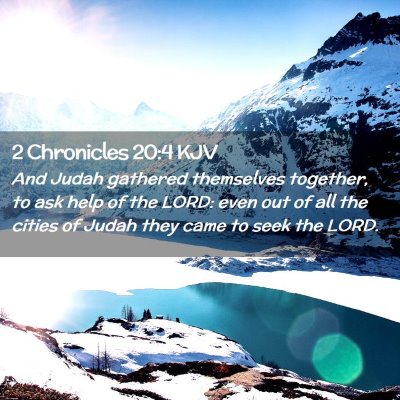 2 Chronicles 20:4 KJV Free Bible Images