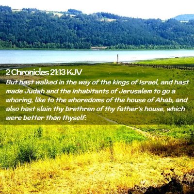 2 Chronicles 21:13 KJV Free Bible Images