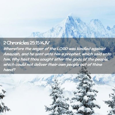 2 Chronicles 25:15 KJV Free Bible Images