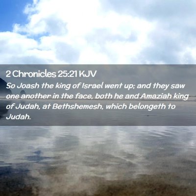 2 Chronicles 25:21 KJV Free Bible Images