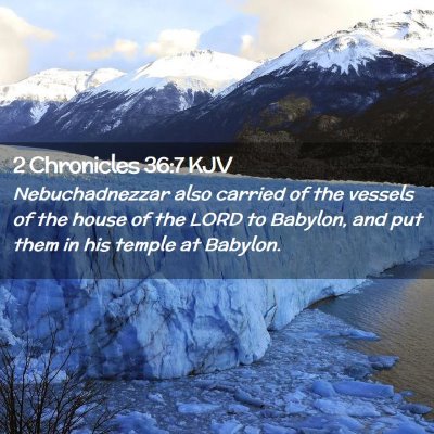 2 Chronicles 36:7 KJV Free Bible Images