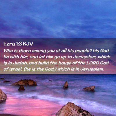 Ezra 1:3 KJV Free Bible Images