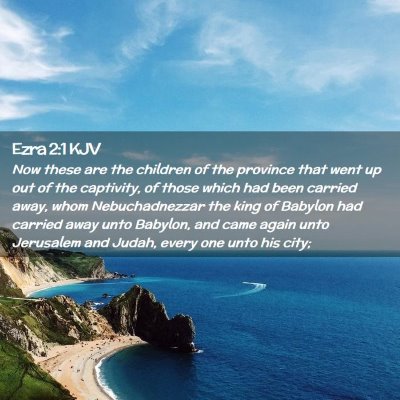 Ezra 2:1 KJV Free Bible Images