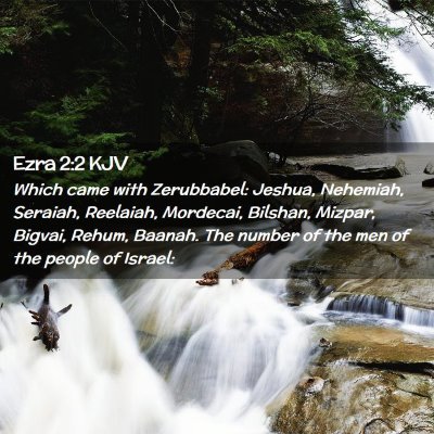 Ezra 2:2 KJV Free Bible Images