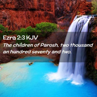 Ezra 2:3 KJV Free Bible Images