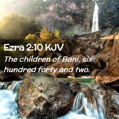 Ezra 2:10 KJV Free Bible Images