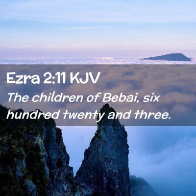 Ezra 2:11 KJV Free Bible Images