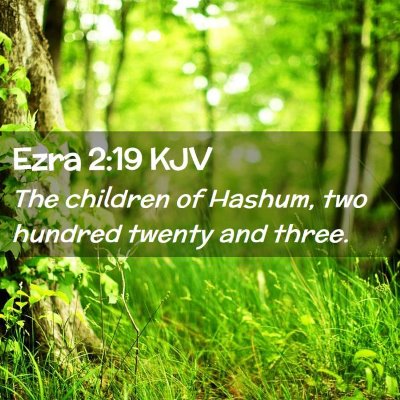 Ezra 2:19 KJV Free Bible Images