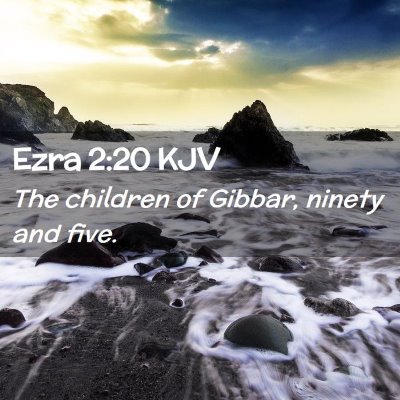 Ezra 2:20 KJV Free Bible Images