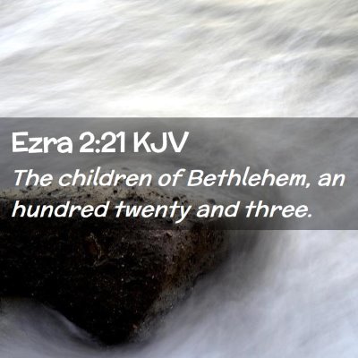 Ezra 2:21 KJV Free Bible Images