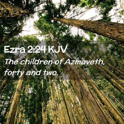 Ezra 2:24 KJV Free Bible Images