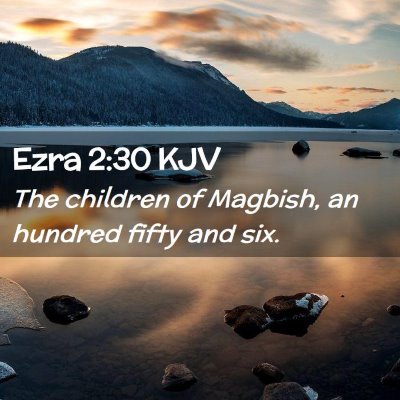 Ezra 2:30 KJV Free Bible Images