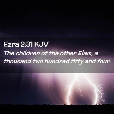 Ezra 2:31 KJV Free Bible Images