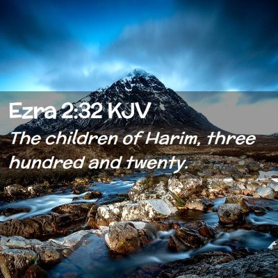 Ezra 2:32 KJV Free Bible Images