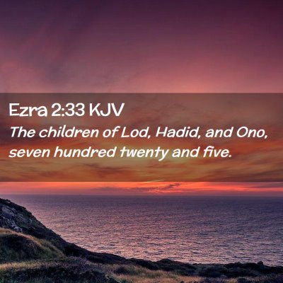 Ezra 2:33 KJV Free Bible Images