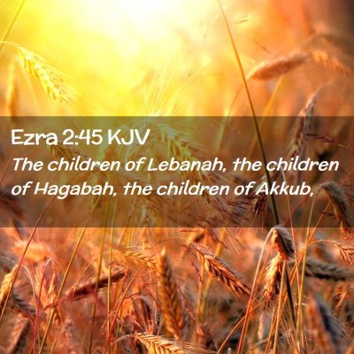 Ezra 2:45 KJV Free Bible Images