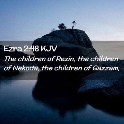 Ezra 2:48 KJV Free Bible Images