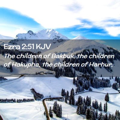 Ezra 2:51 KJV Free Bible Images