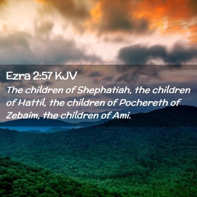 Ezra 2:57 KJV Free Bible Images