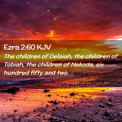 Ezra 2:60 KJV Free Bible Images