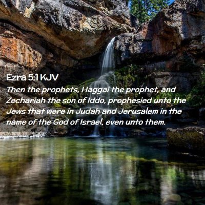 Ezra 5:1 KJV Free Bible Images