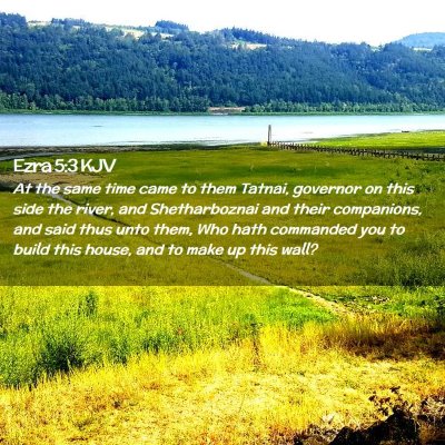 Ezra 5:3 KJV Free Bible Images