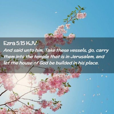 Ezra 5:15 KJV Free Bible Images