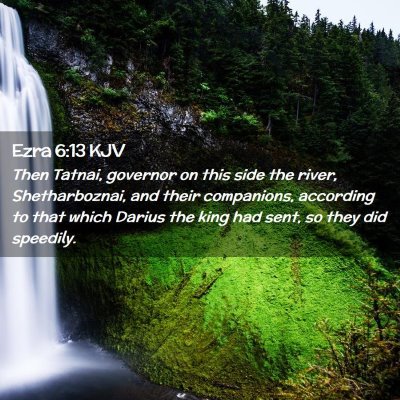 Ezra 6:13 KJV Free Bible Images