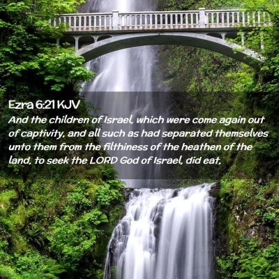 Ezra 6:21 KJV Free Bible Images