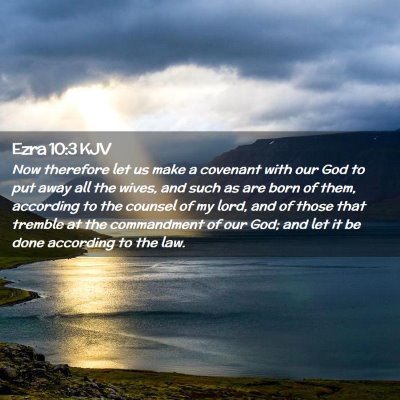 Ezra 10:3 KJV Free Bible Images