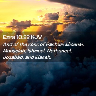 Ezra 10:22 KJV Free Bible Images