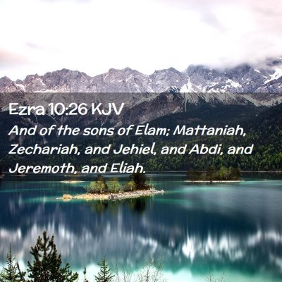 Ezra 10:26 KJV Free Bible Images