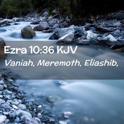 Ezra 10:36 KJV Free Bible Images