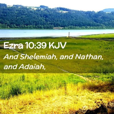 Ezra 10:39 KJV Free Bible Images