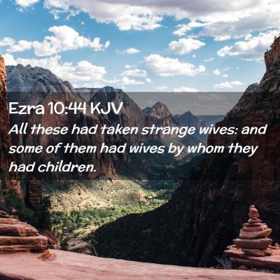 Ezra 10:44 KJV Free Bible Images