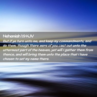 Nehemiah 1:9 KJV Free Bible Images